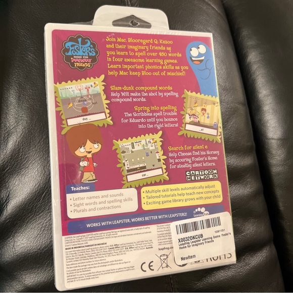 Leapfrog | Toys | New Leapster Leap Frog Fosters Home For Imaginary Friends Game Sealed | Poshmark